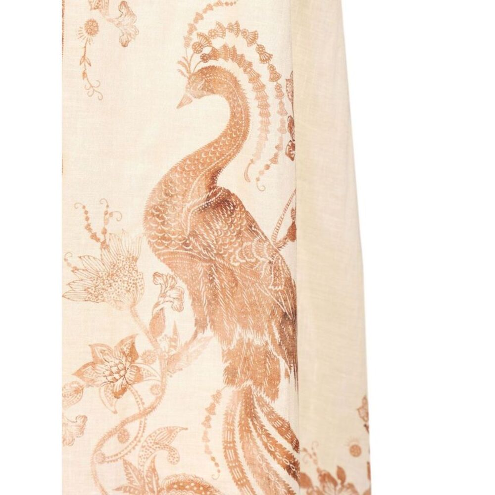 Zimmermann Women Indra Plunge Midi Dress - Picture 7 of 7